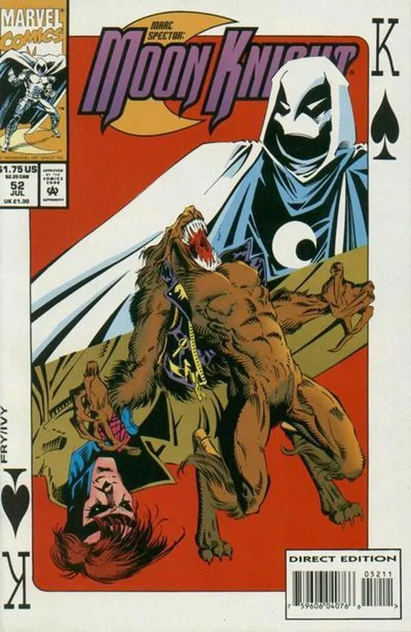 Cover of Marc Spector: Moon Knight #52