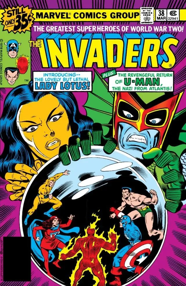 Cover of The Invaders #38