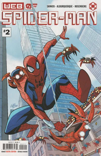 Cover of W.E.B. of Spider-Man #2