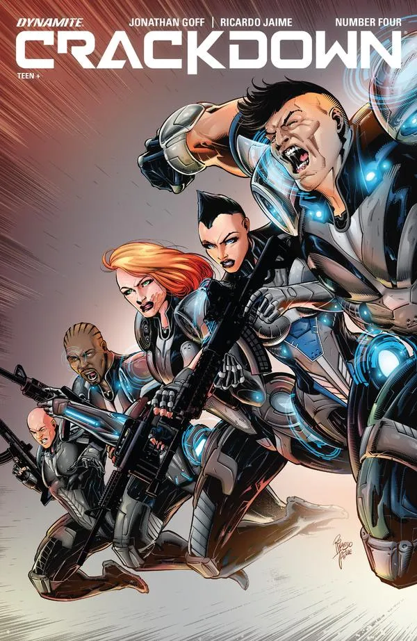 Cover of Crackdown #4