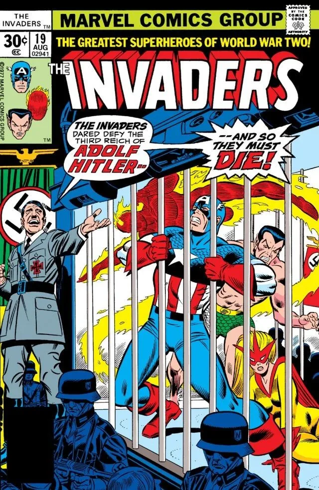 Cover of The Invaders #19