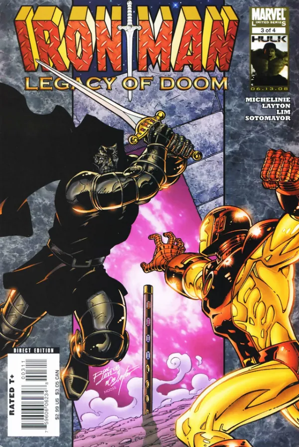 Cover of Iron Man: Legacy of Doom #3