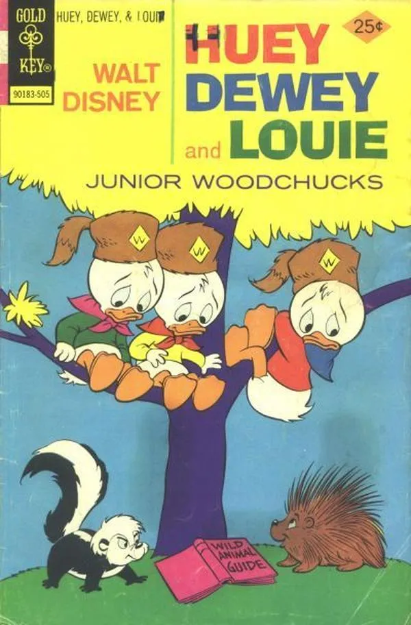 Cover of Walt Disney Huey, Dewey and Louie Junior Woodchucks #32