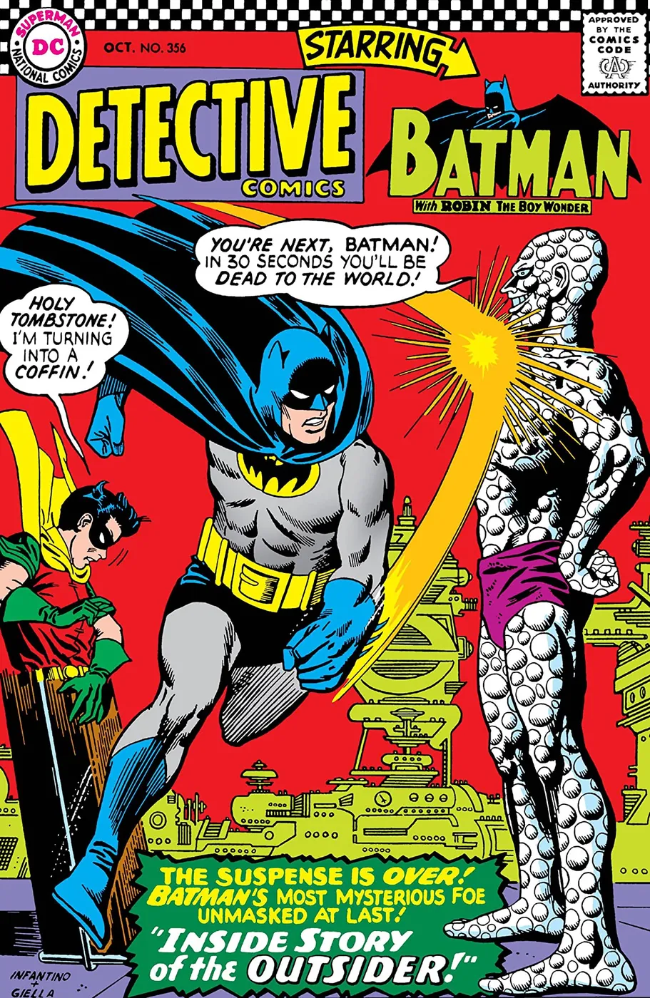 Cover of Detective Comics #356