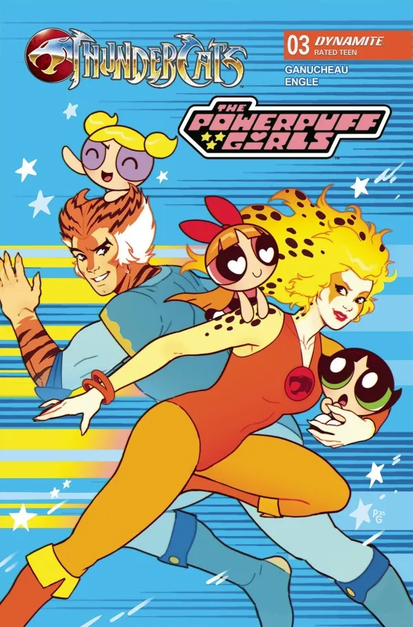 Cover of ThunderCats The Powerpuff Girls #3