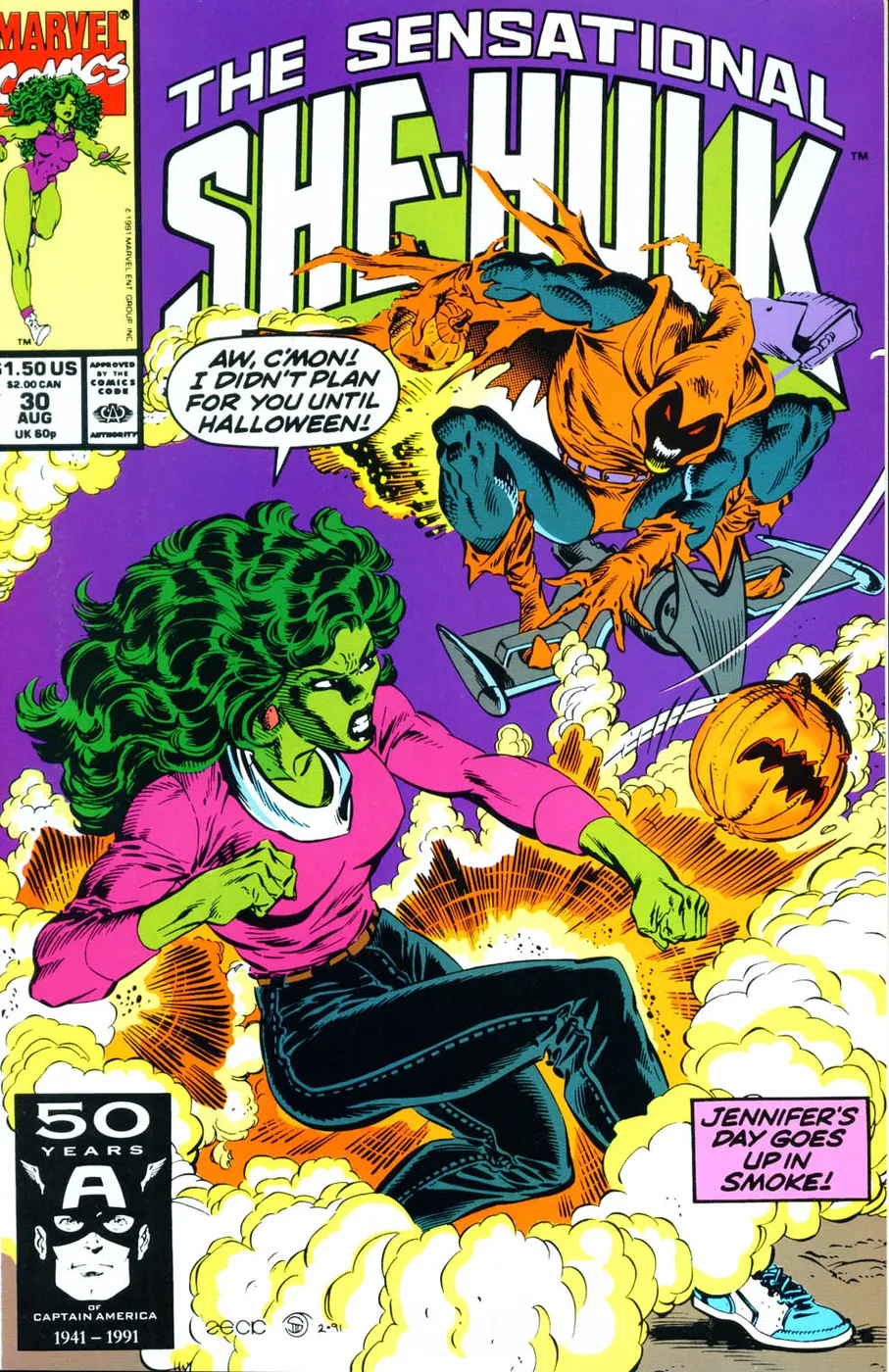 Cover of The Sensational She-Hulk #30