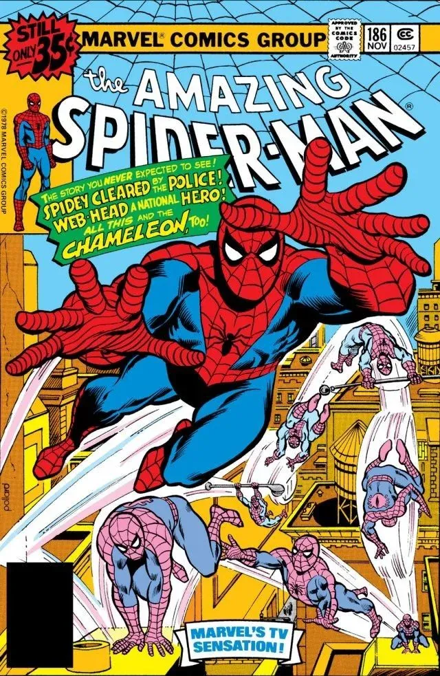 Cover of The Amazing Spider-Man #186