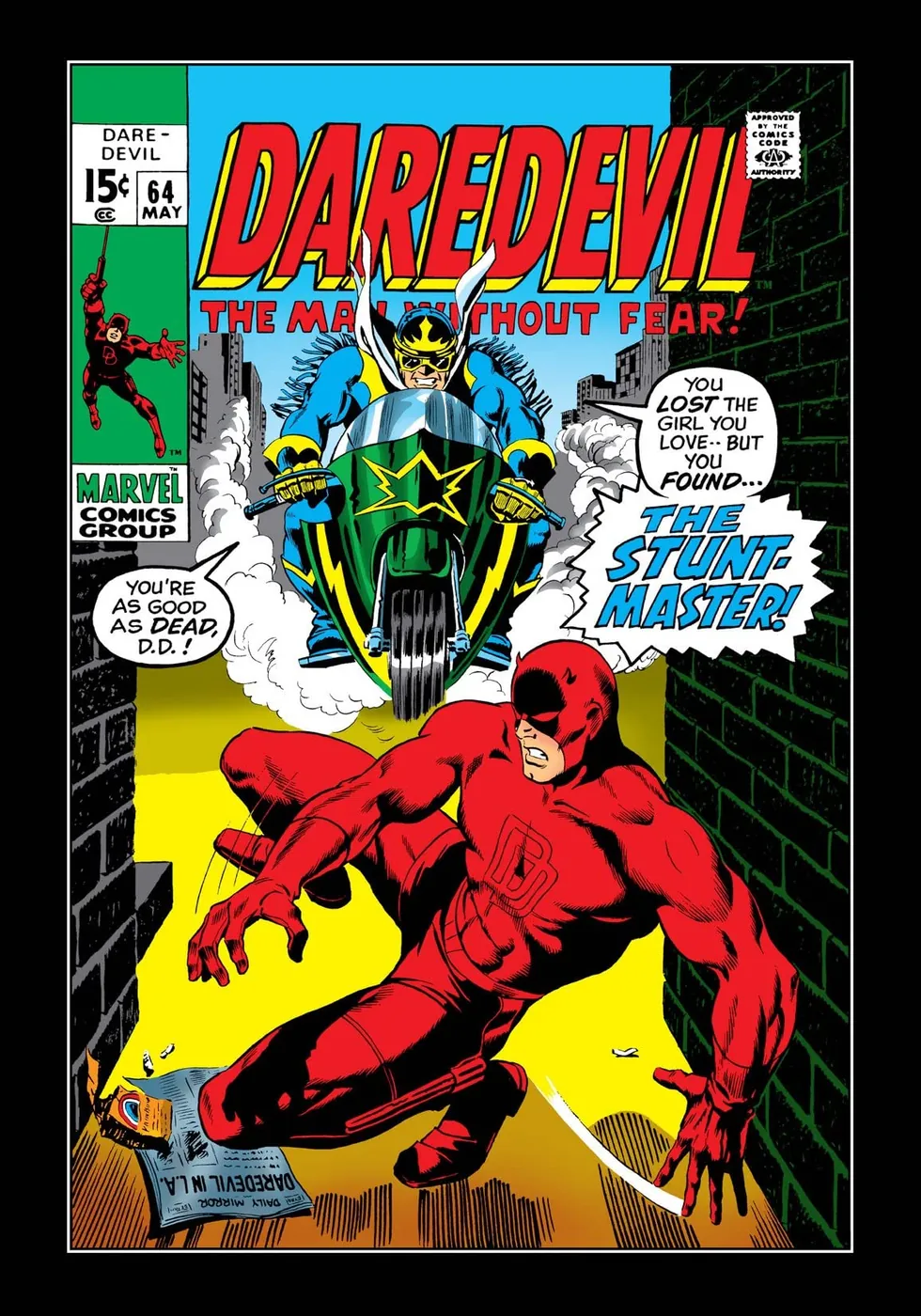 Cover of Daredevil #64