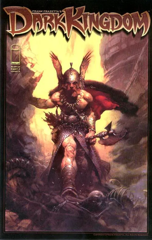 Cover of Frank Frazetta's Dark Kingdom #1