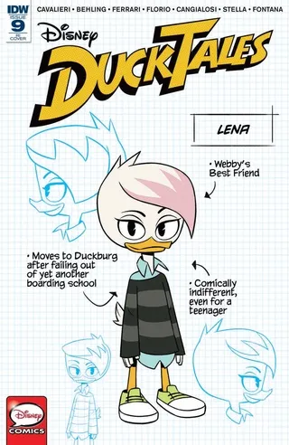 Cover of DuckTales #9