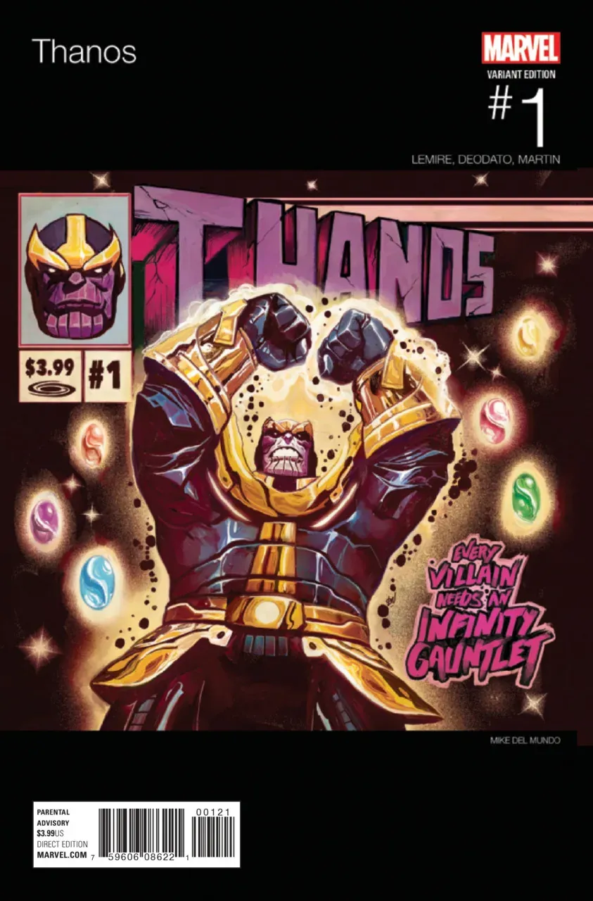 Cover of Thanos #1