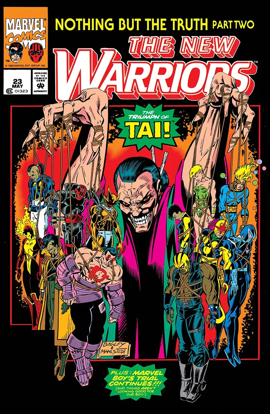 Cover of The New Warriors #23