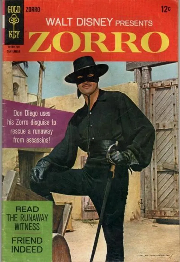 Cover of Walt Disney Presents Zorro #7