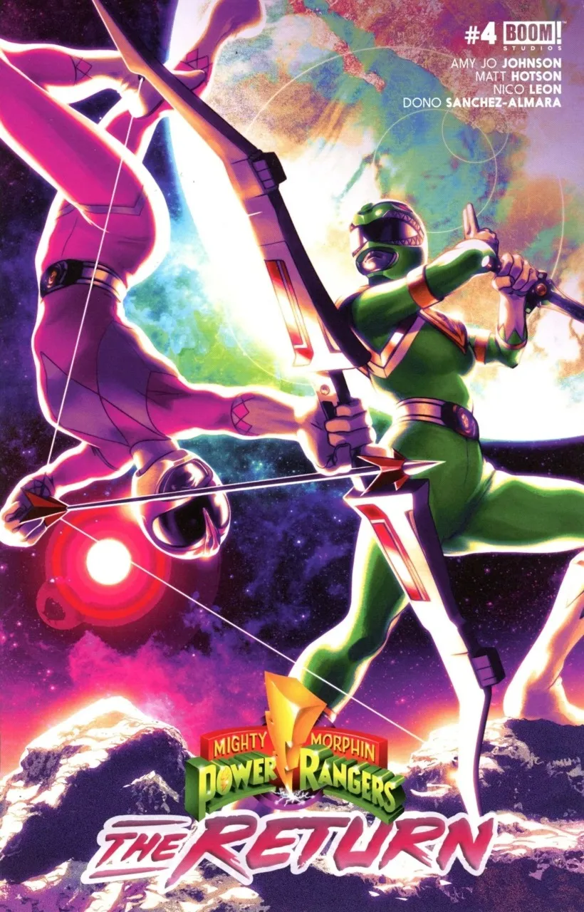 Cover of Mighty Morphin Power Rangers: The Return #4
