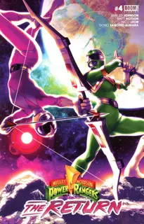 Cover of Mighty Morphin Power Rangers: The Return #4