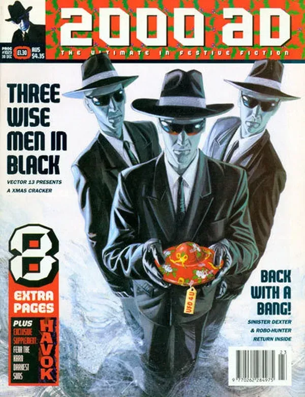 Cover of 2000 AD #1023
