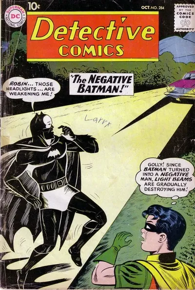 Cover of Detective Comics #284