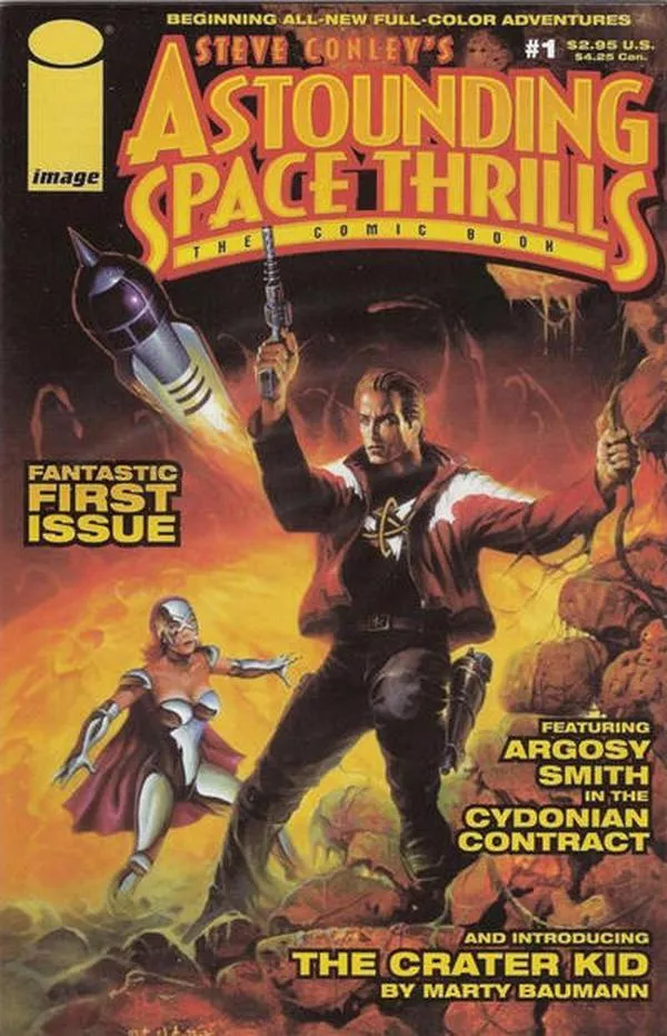 Cover of Astounding Space Thrills: The Comic Book #1