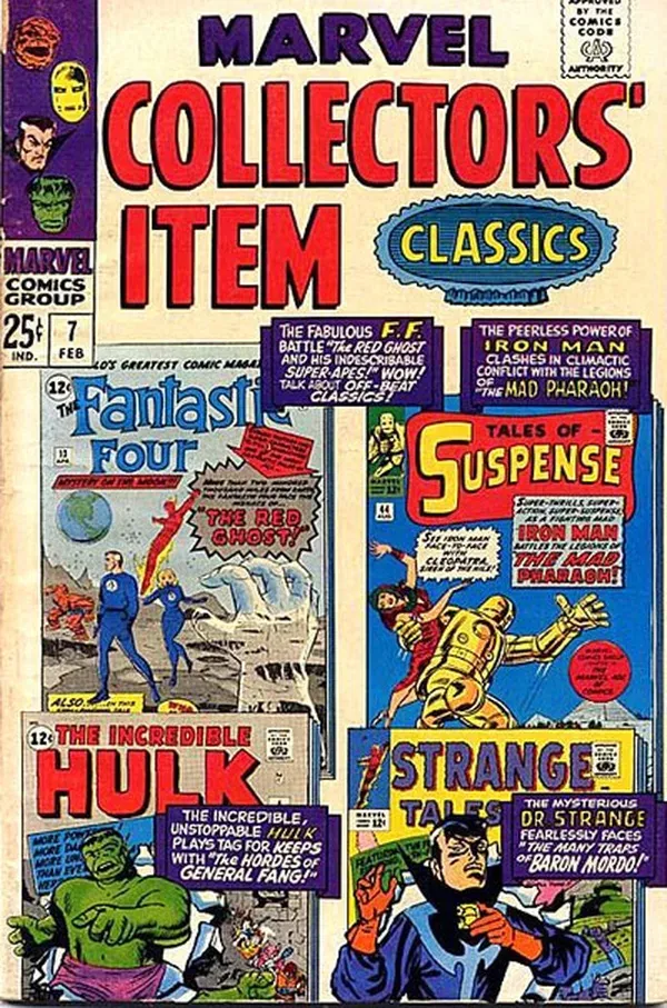 Cover of Marvel Collectors' Item Classics #7