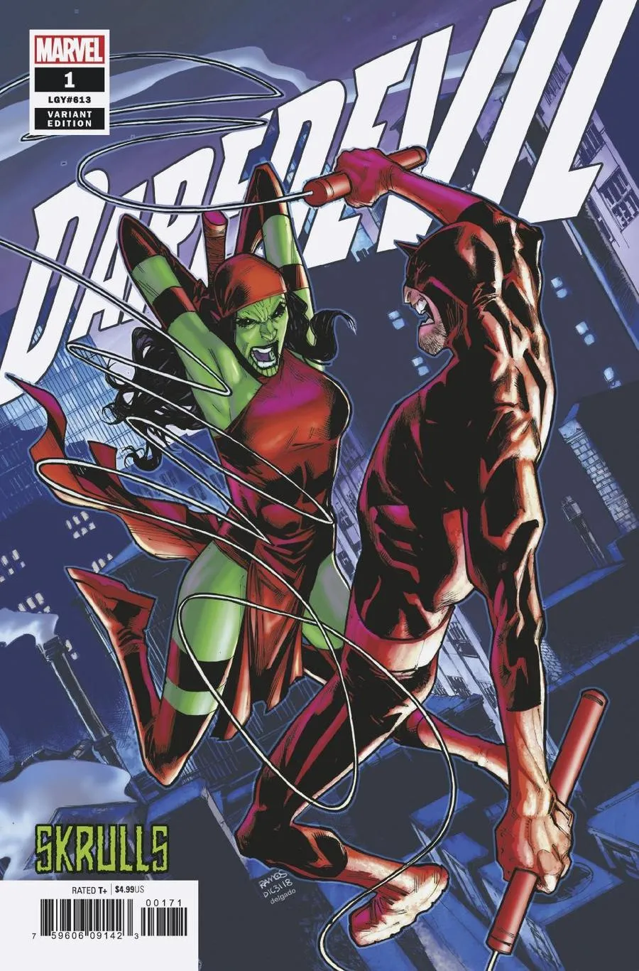Cover of Daredevil #1 (613)