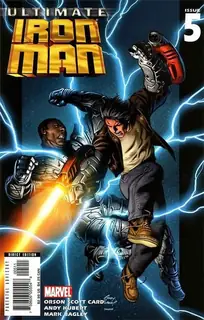 Cover of Ultimate Iron Man #5