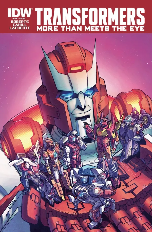 Cover of The Transformers: More Than Meets the Eye #40