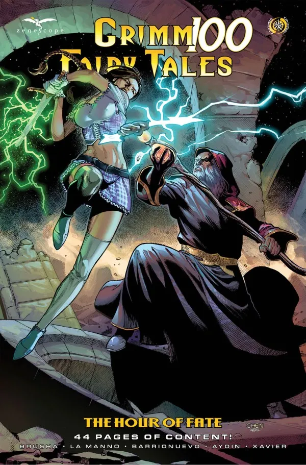 Cover of Grimm Fairy Tales #100