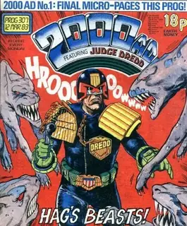 Cover of 2000 AD #307