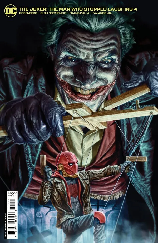Cover of The Joker: The Man Who Stopped Laughing #4