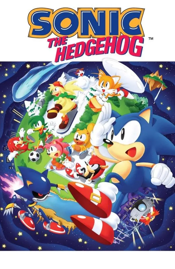Cover of Sonic the Hedgehog: 35th Anniversary Special #1