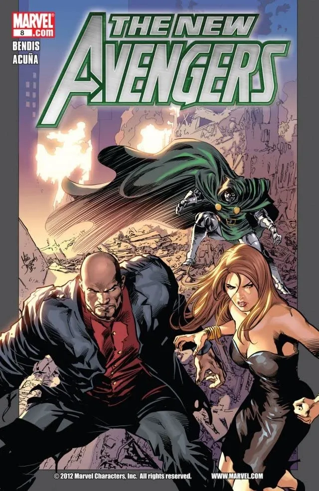 Cover of New Avengers #8