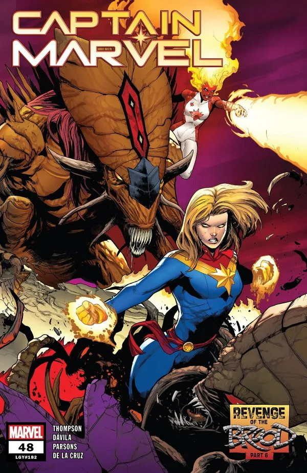 Cover of Captain Marvel #48 (182)
