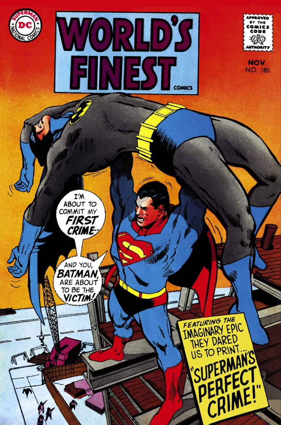 Cover of World's Finest Comics #180