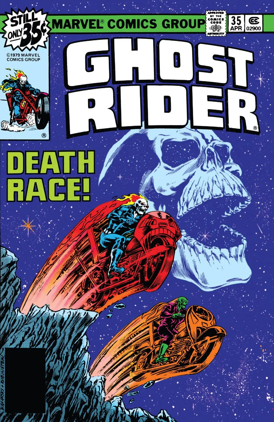 Cover of Ghost Rider #35