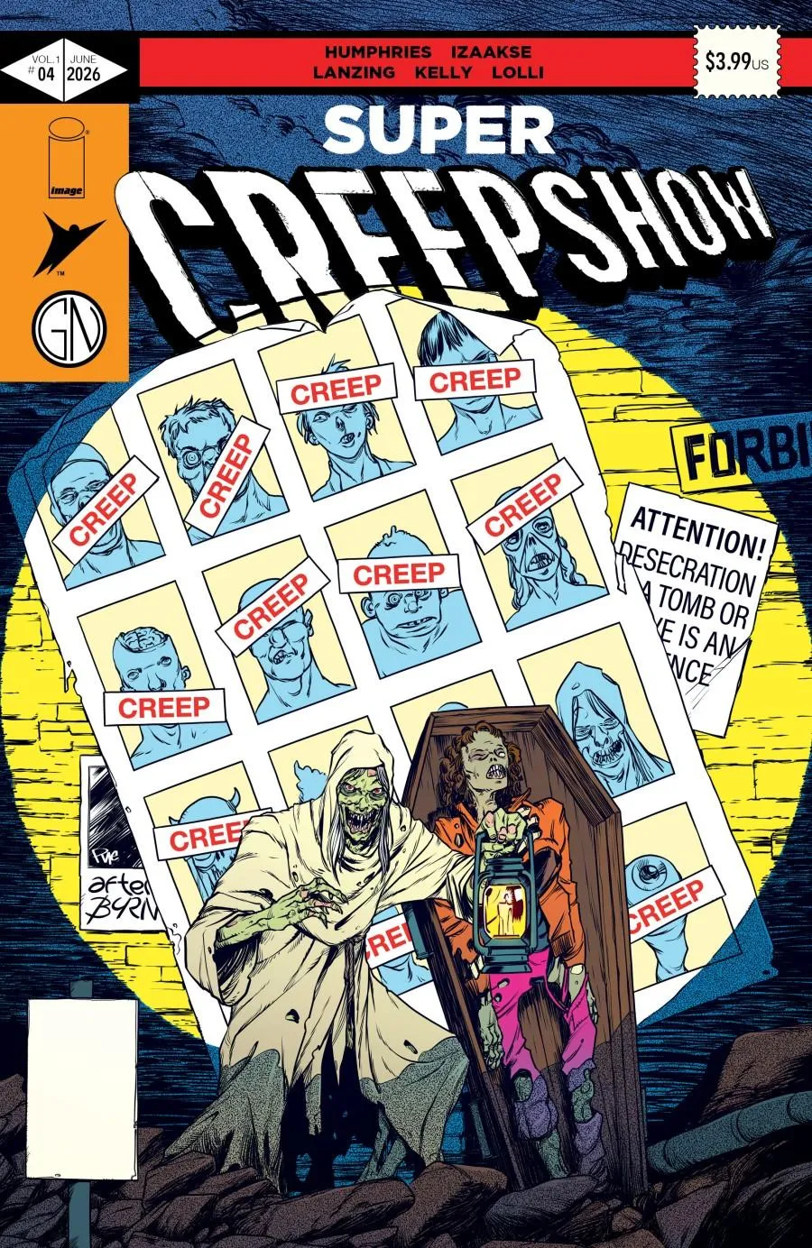 Cover of Super Creepshow #4