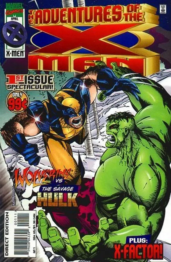 Cover of The Adventures of the X-Men #1