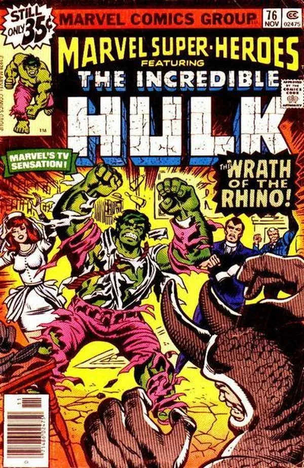 Cover of Marvel Super-Heroes #76