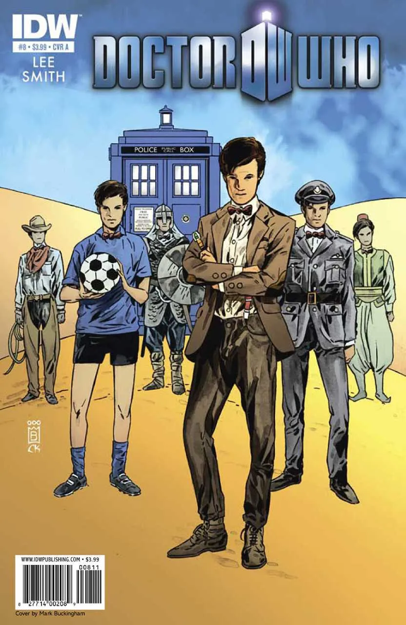 Cover of Doctor Who #8