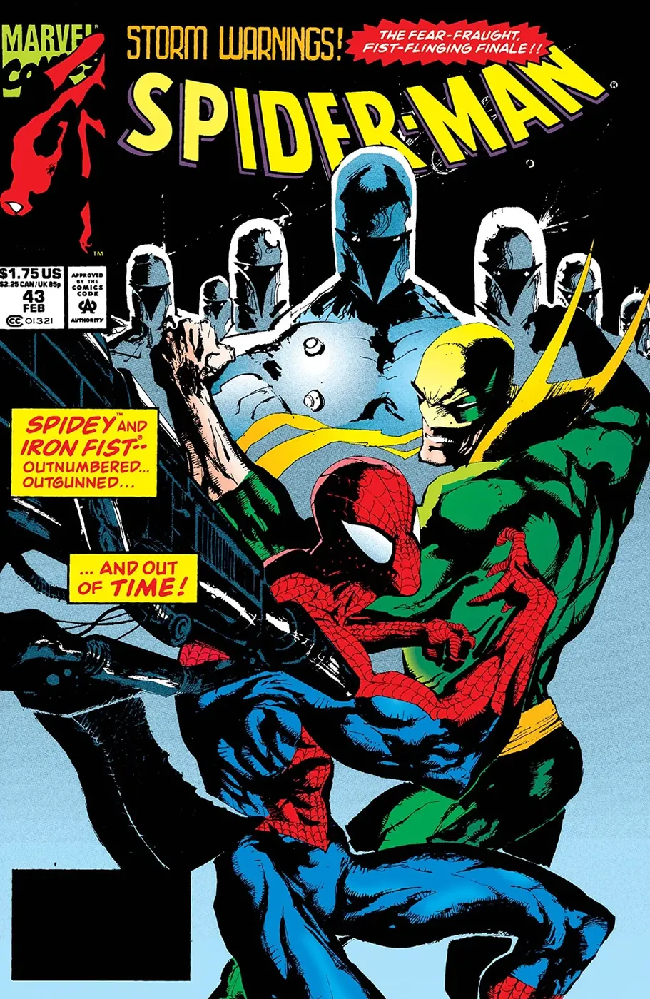 Cover of Spider-Man #43