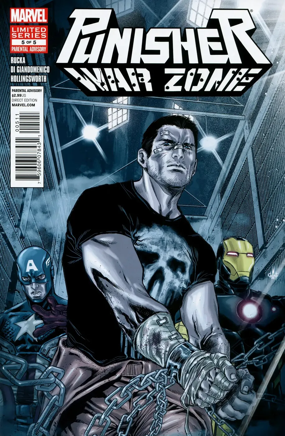 Cover of Punisher: War Zone #5