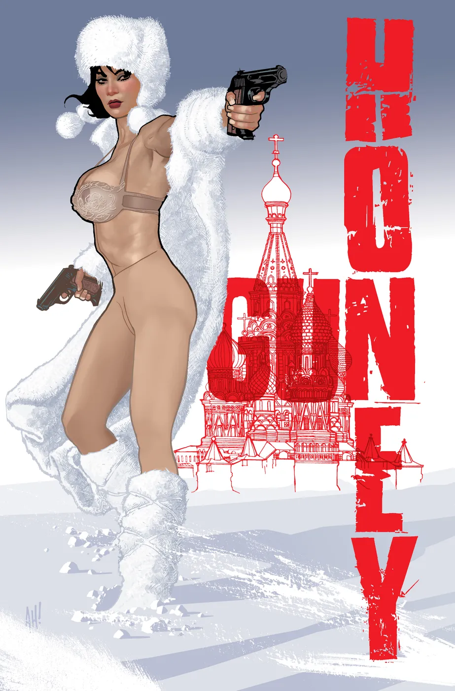Cover of Gun Honey Doubles Down #1