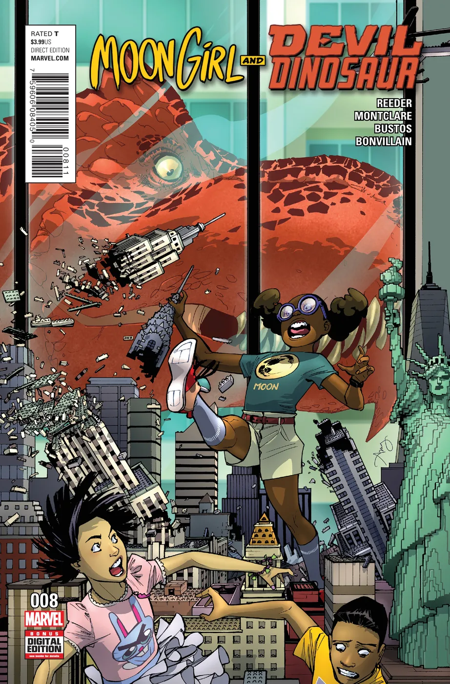 Cover of Moon Girl and Devil Dinosaur #8