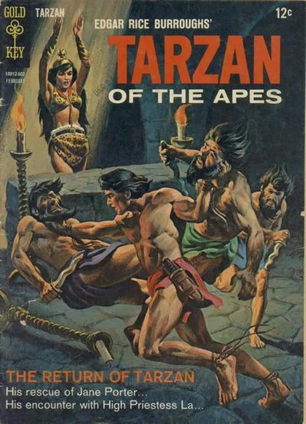 Cover of Edgar Rice Burroughs' Tarzan of the Apes #156