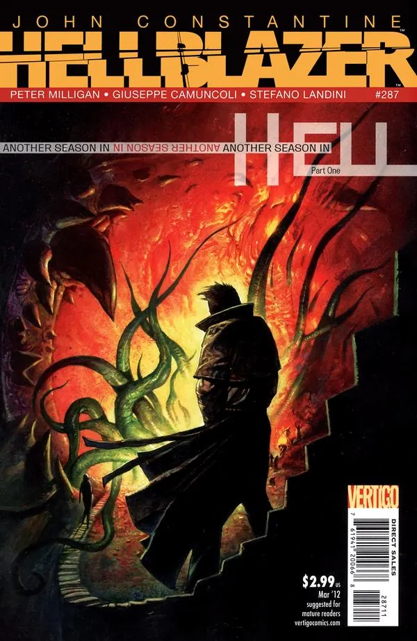 Cover of Hellblazer #287