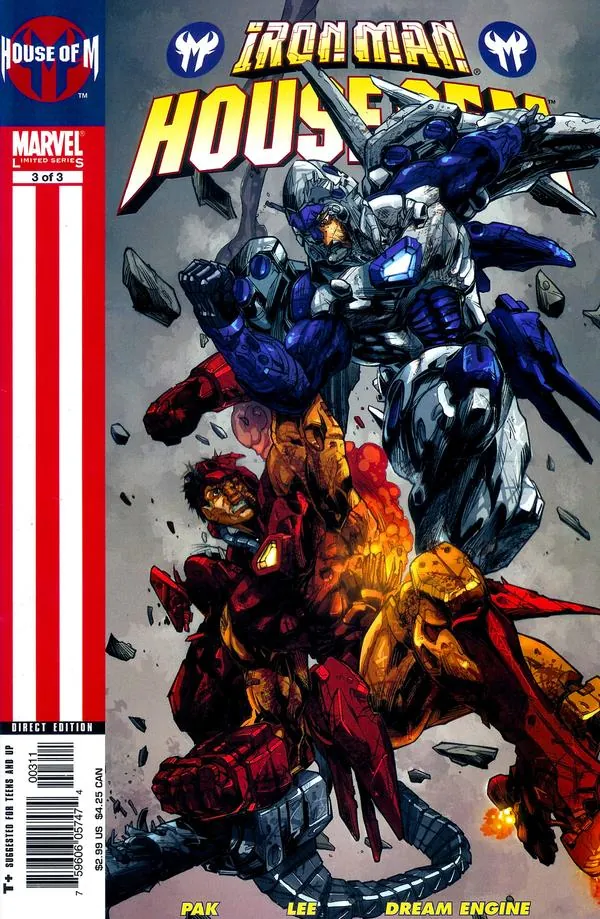 Cover of Iron Man: House of M #3