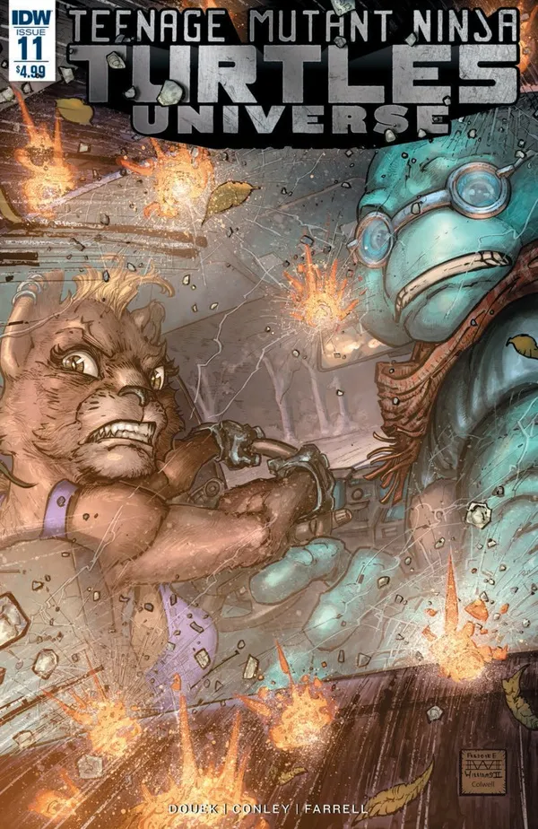 Cover of Teenage Mutant Ninja Turtles Universe #11