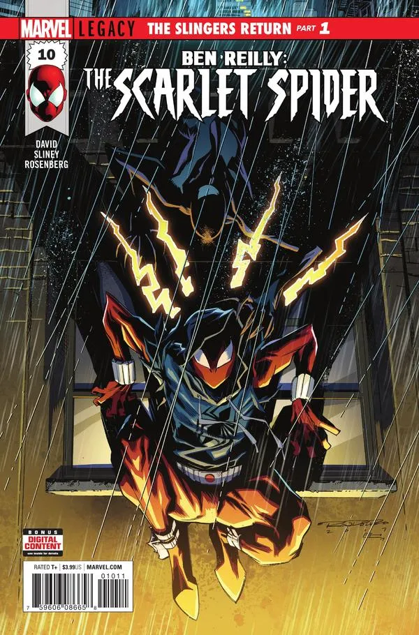 Cover of Ben Reilly: Scarlet Spider #10