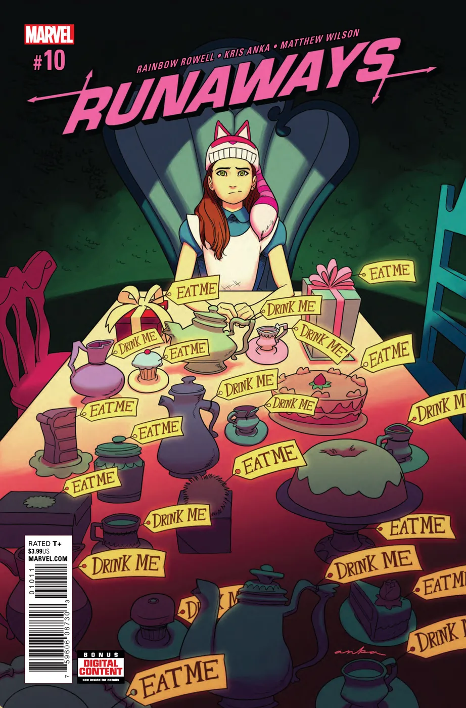 Cover of Runaways #10
