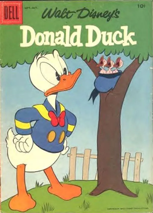Cover of Walt Disney's Donald Duck #55