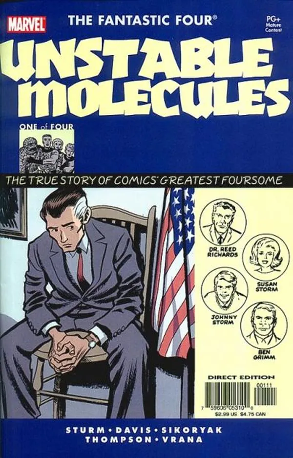Cover of Startling Stories: Fantastic Four - Unstable Molecules #1